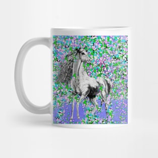 Horse:  So Pretty Oil Painting Mug